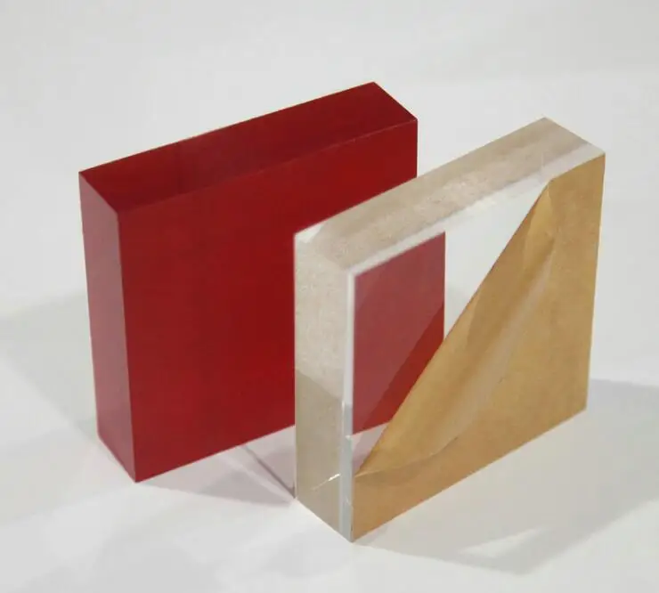 亚克力板透明彩色1-10