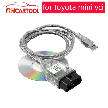 

OBD2 Diagnostic for toyoat MINI VCI j2534 For Toyota TIS Techstream V14.20.019 Single Cable OBD2 Diagnostic Tool