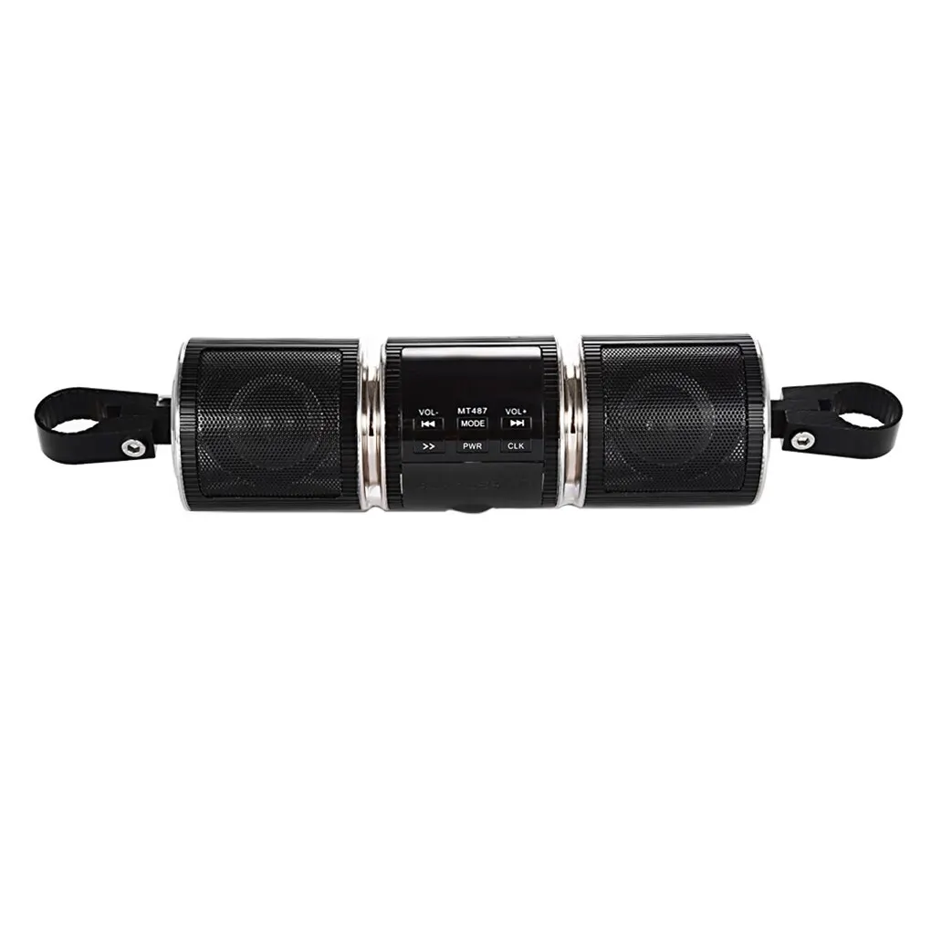NO.2 MT487 мотоцикл MP3 музыкальный плеер динамик s мотоцикл Bluetooth аудио стерео Колонка плеер - Цвет: NO.2