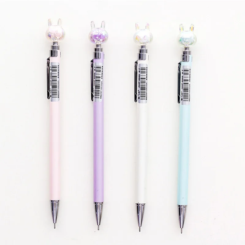 

1 PCS Bear Metal Mechanical Pencil Cute 0.7 mm Automatic Drawing Pen School writing Supplies Stationery gift