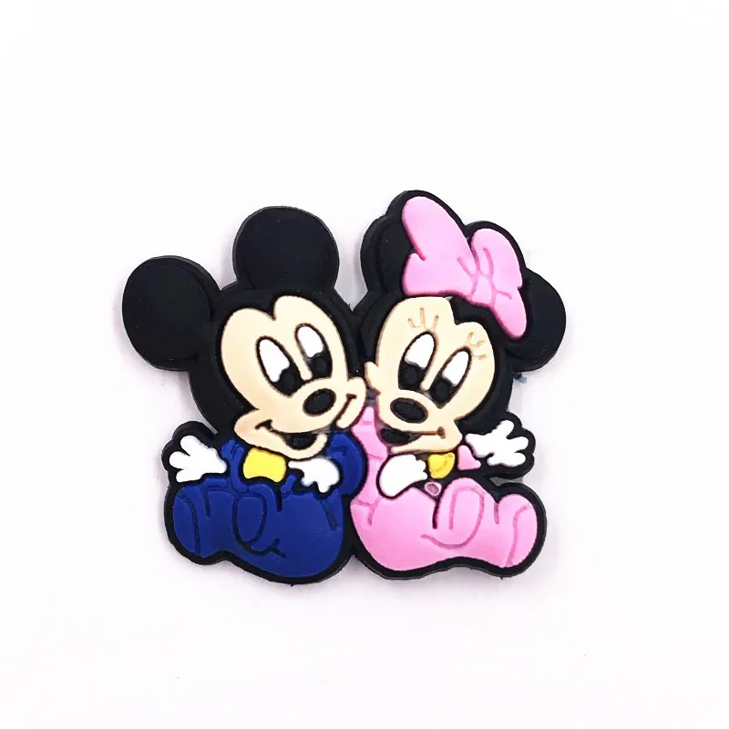 1 шт. детская Минни брошка мультфильм милые выполненные из пвх значок животного