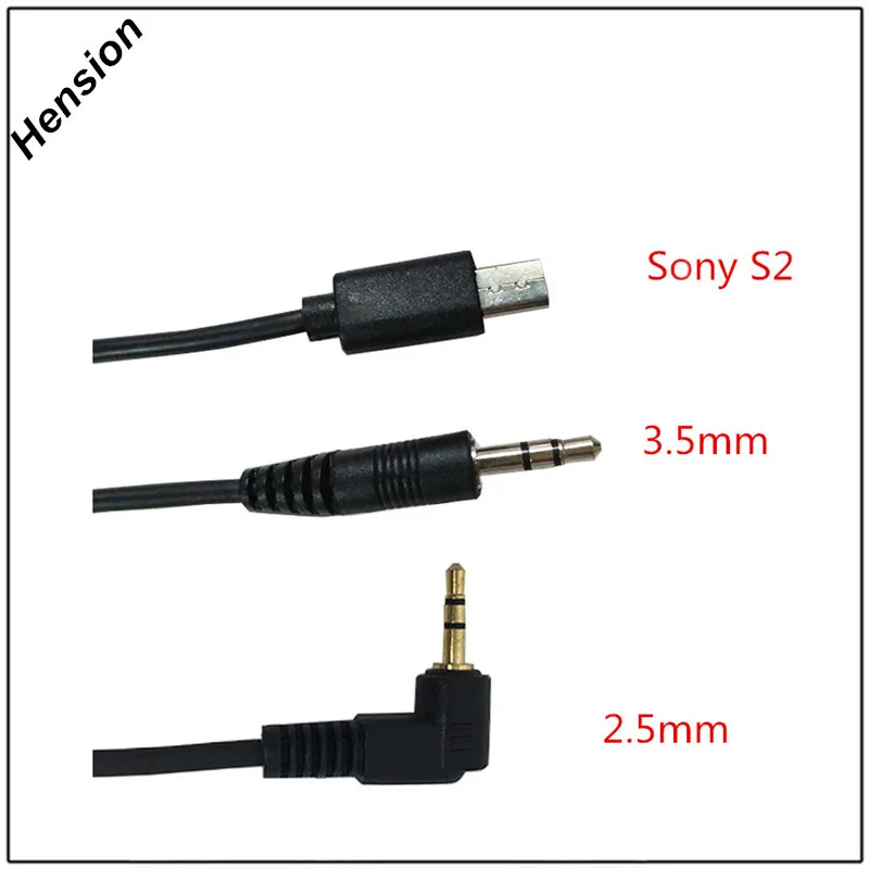 Кабель для дистанционного спуска затвора 2 5 мм/3 мм S2 Sony A58 NEX 3N A7 A3000 A5000 A6000 RX10 RX100II