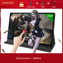 15.6 monitor portátil do jogo 1080p fhd para tipo-c usb hdmi-compatível e expanda o portátil móvel ps4 xbox do computador portátil do pc do interruptor