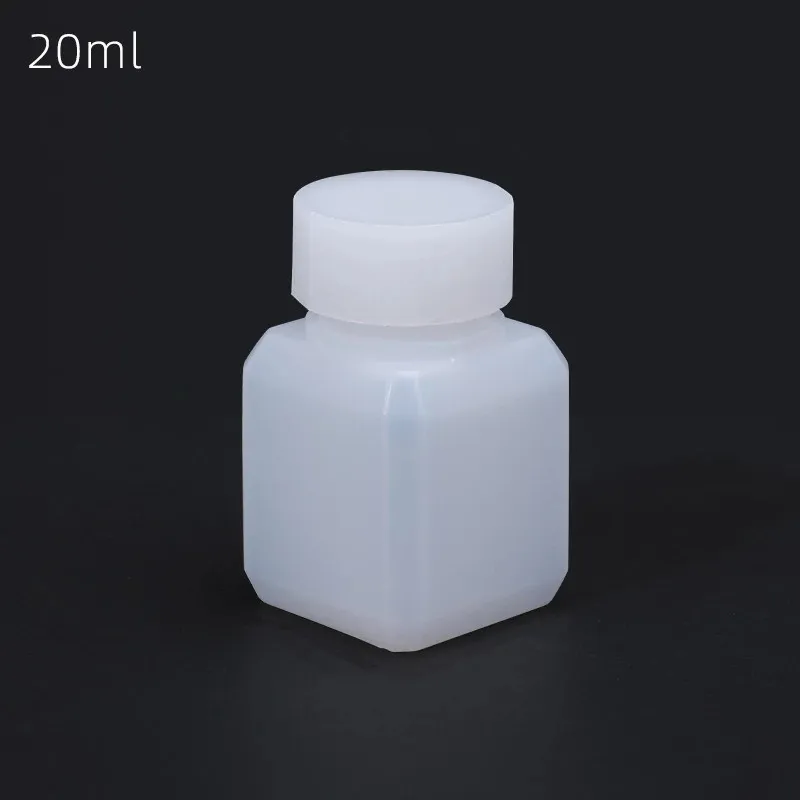 20ml Empty Small Plastic Bottle With Screw Cap Narrow Mouth Liquid