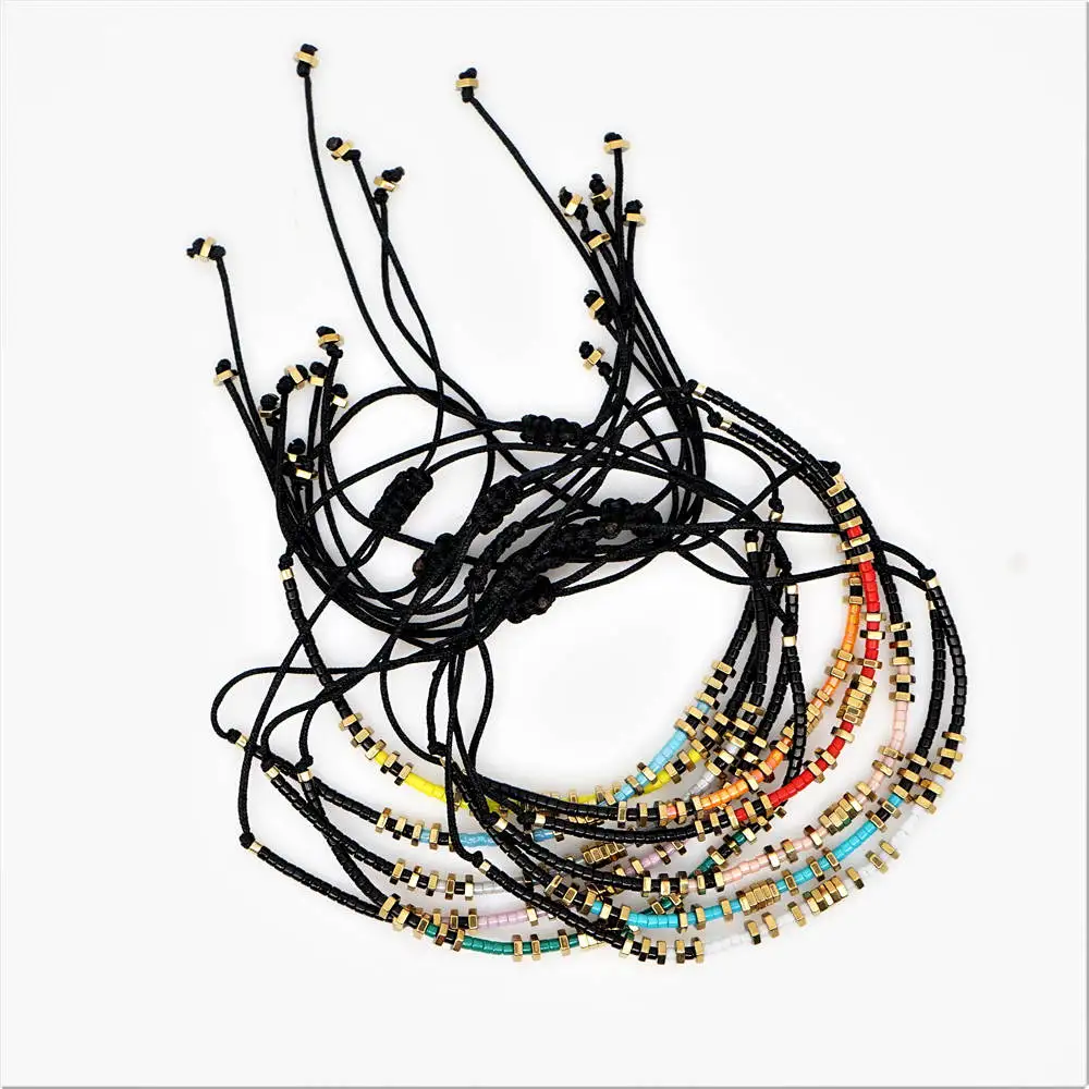 Go2boho Miyuki Браслеты Женские богемные разноцветный браслет летние пляжные Pulseras Mujer ювелирные изделия Janpan Miyuki Бусы Бохо шик
