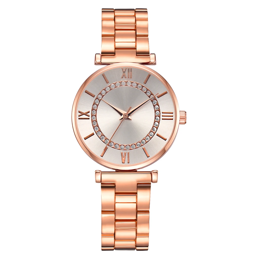 Белый Женские брендовые роскошные женские часы-браслет со стразами женские винтажные модные наручные часы с браслетом Relogio Feminino подарок - Цвет: Белый