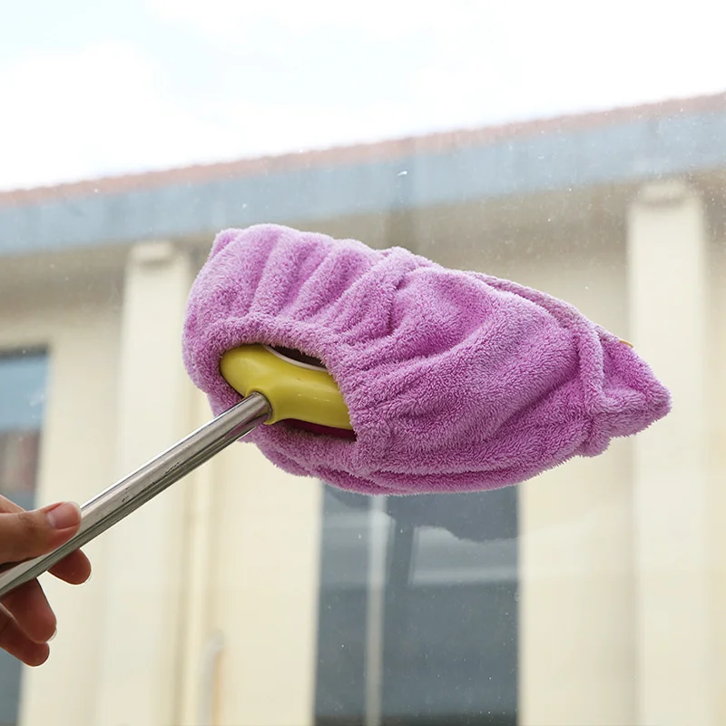 Mătură acoperire mătură multifuncțională mop înlocui mătură de uz casnic pânză blană trage mături acoperi pălării instrument de curățare acasă_voghion.com