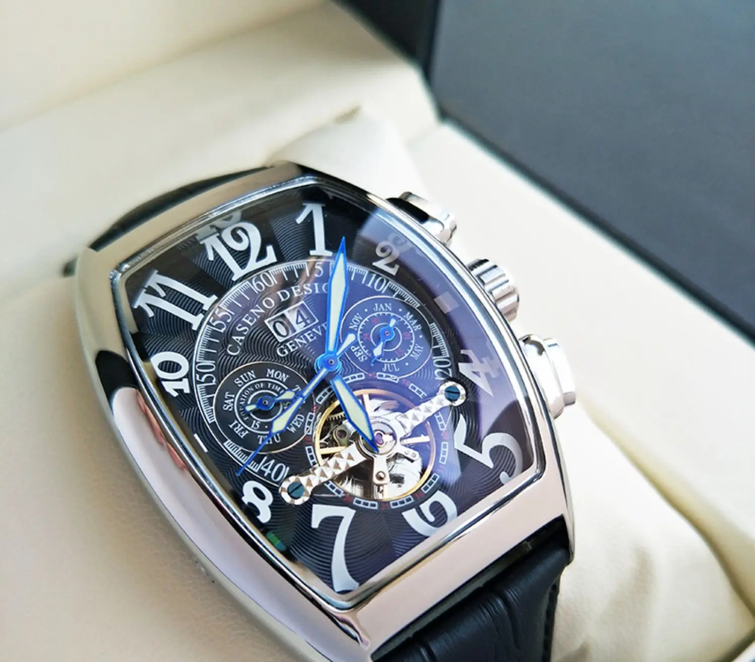 Frank Miller Top Brand Luxury Men's Watch FM Tourbillon Automatic\u0026quartz  Watch Men Waterproof Business Mechanical Wristwatch|Mechanical Watches| -  AliExpress