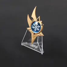 

Genshin Impact Cosplay Pendant Colorful The Eye of God Key Chain Mond Series 2021 New Necorations Gem Anime Accessories
