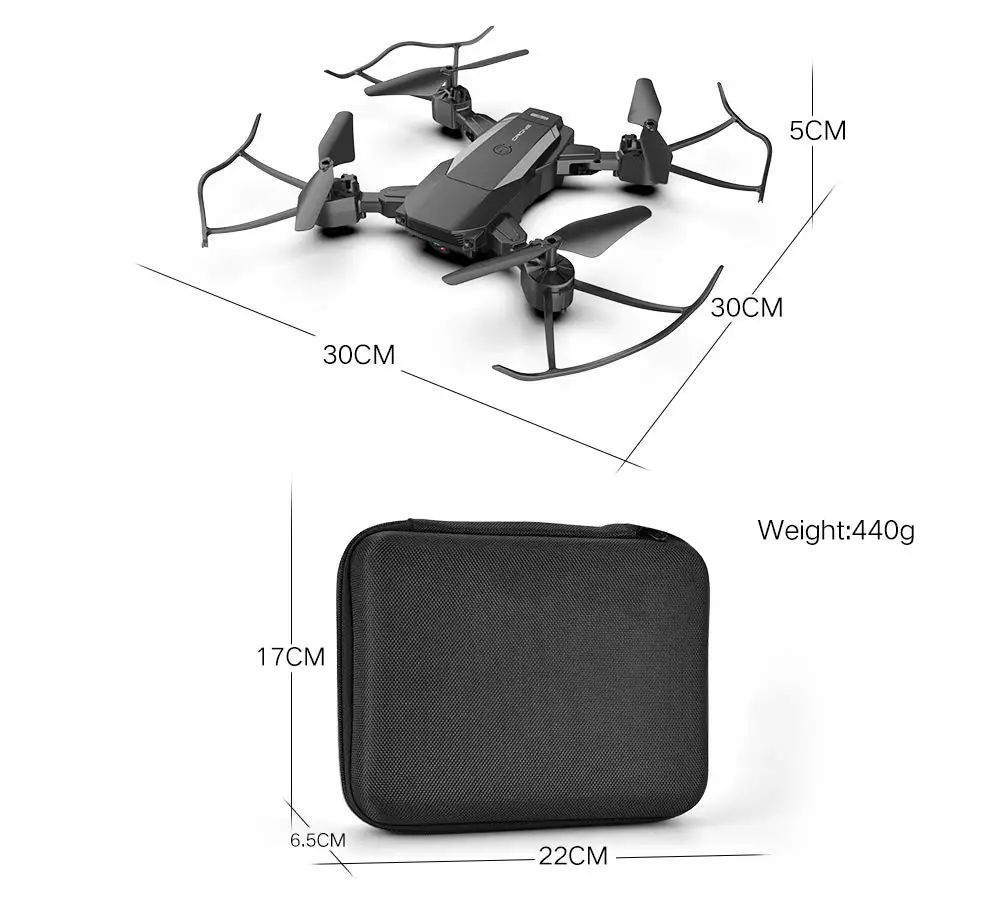 GPS Drone FPV Drones with Camera for Adults 4K HD, Foldable Drone for Beginners, RC Quadcopter with GPS Return Home