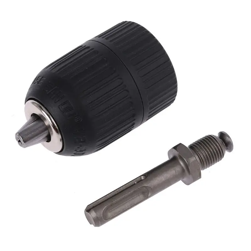 SDS Plus с хвостовиком до 1/2 &quot20 UNF БЕСКЛЮЧЕВОЙ патрон адаптер Ударная дрель 3 челюсти
