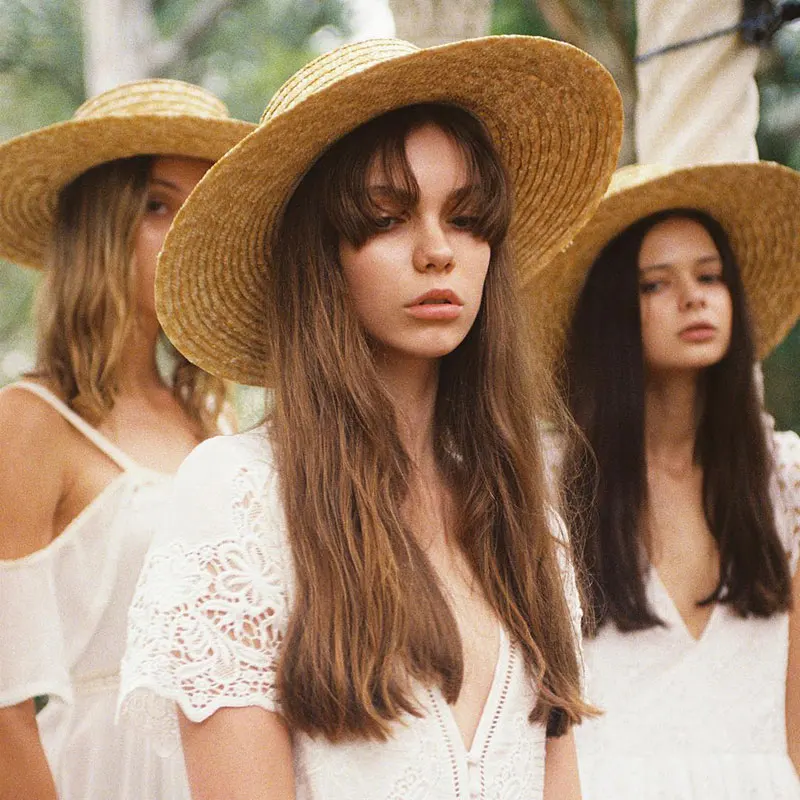 2022 New Summer Straw Sun Hat For Women 