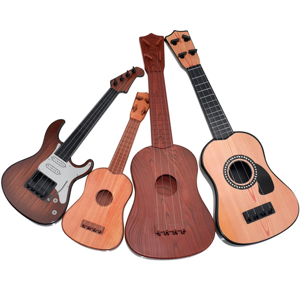 Newest Kids Funny Ukulele Musical Instruments Mini Guitar Montessori Toys Gifts