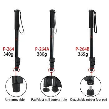 

New Portable Lightweight 47Cm Monopod Aluminum Camera Stand Witn Phone Clip For Dslr Camera Video