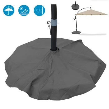 

Outdoor Garden Umbrella Stand Cover Weatherproof Oxford Cloth Heavy Duty Canopy Parasol Base Cover Parasol Base Protector