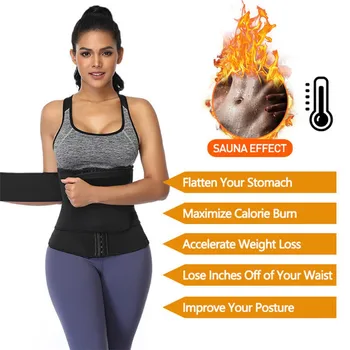 

Women Shaper Unisex Waist Cincher Trimmer Tummy Slimming Belt Body Shaper Latex Waist Trainer Woman Postpartum Corset Shaper#Y20