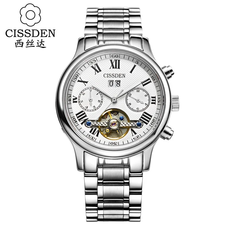

Watch Switzerland Import Really Tourbillon Analog Watch Steel Belt Calendar Watch Men Business Watch Waterproof