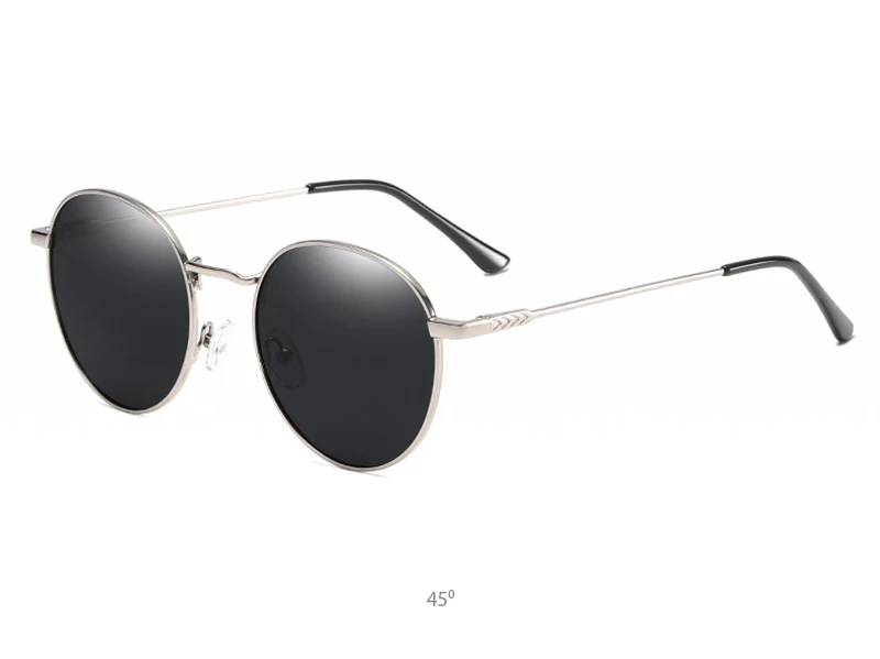 FUQIAN новые роскошные круглые поляризованные солнцезащитные очки модные цветные металлические мужские и женские солнцезащитные очки антибликовые уличные очки UV400