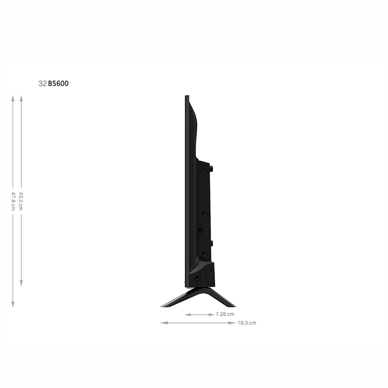 Телевизор Hisense 32" 32E5600EE HD Smart TV на операционной системе Vidaa 2.5