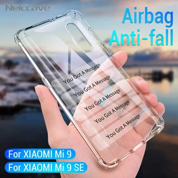 

1000 Pieces Airbag Shockproof Cases For Xiaomi Mi 9T Pro CC9 CC9e 8SE 8 Lite A2 A1 Play F1 Clear Case Soft TPU Transparent Cover