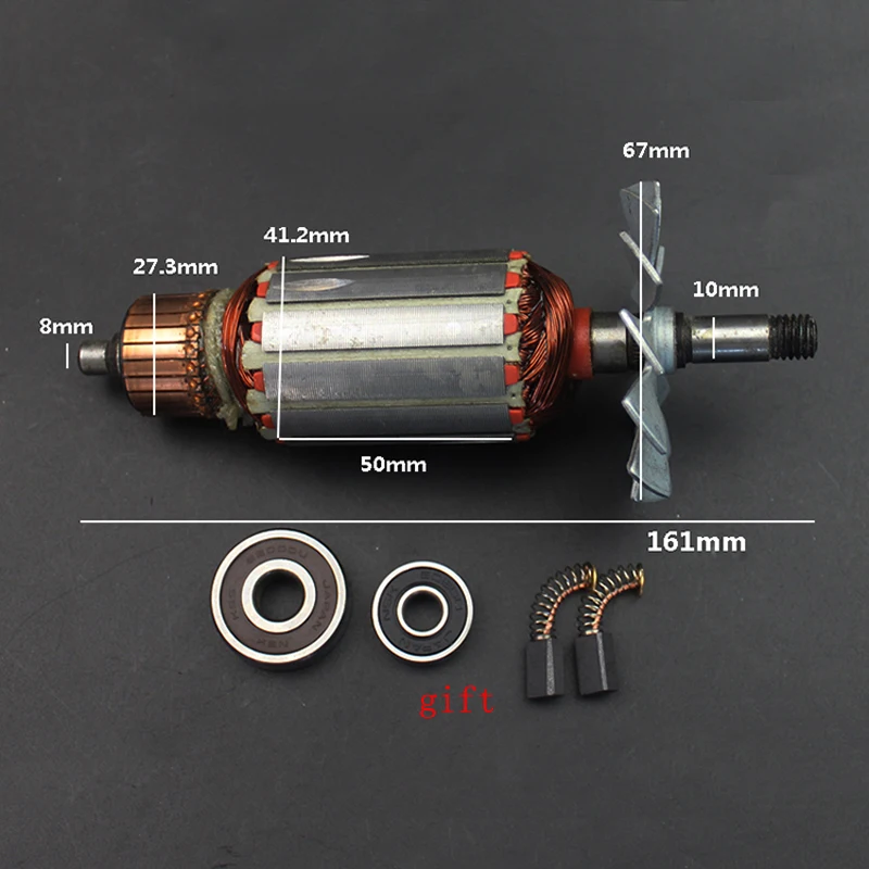 Ac220240v Armature Rotor Stator Replace For Makita 1911b Planer Rotor