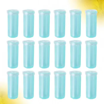 

200Pcs Flower Preservation Growing Tube Orchids Tube Roses Fresh Nutrition Tube Flower Supplies for Florist Light Green (Short 4