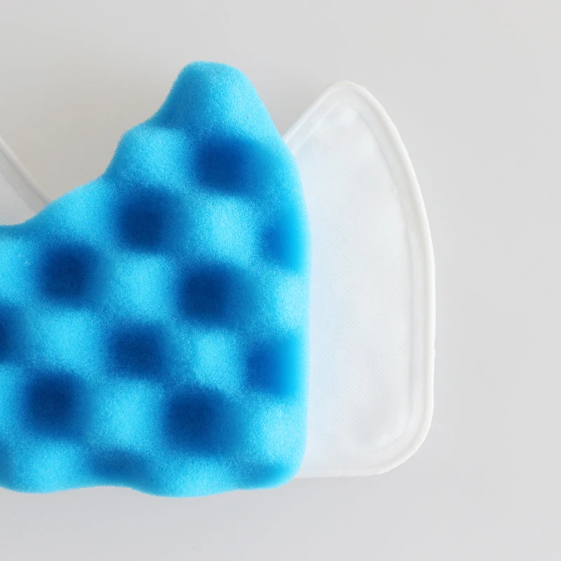 Vacuum Cleaner Replacement Filters Kit for Samsung DJ97-00492A SC6520 SC6530 SC6540 SC68 1Set Blue Foam Filter & 1PC Hepa Filter