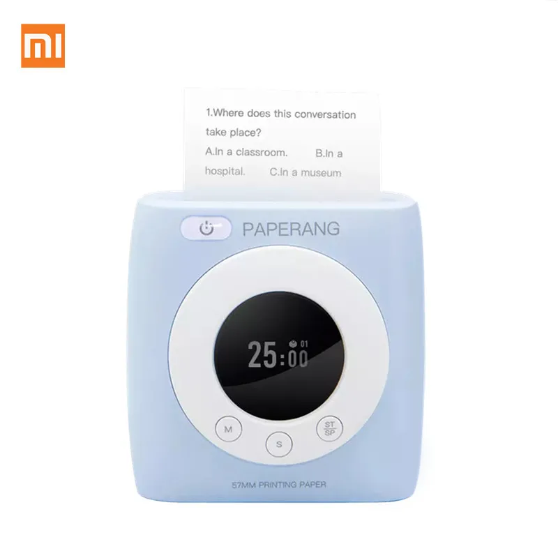 Новейший Xiaomi Mijia PAPERANG P2S Карманный принтер Телефон беспроводное соединение мини принтеры портативные принтеры с Bluetooth с приложением