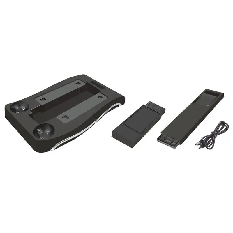 

TWISTER.CK Second Generation 4 in 1 PS4 PS Move VR Charging Storage Stand PSVR Headset Bracket for PS VR Move Showcase