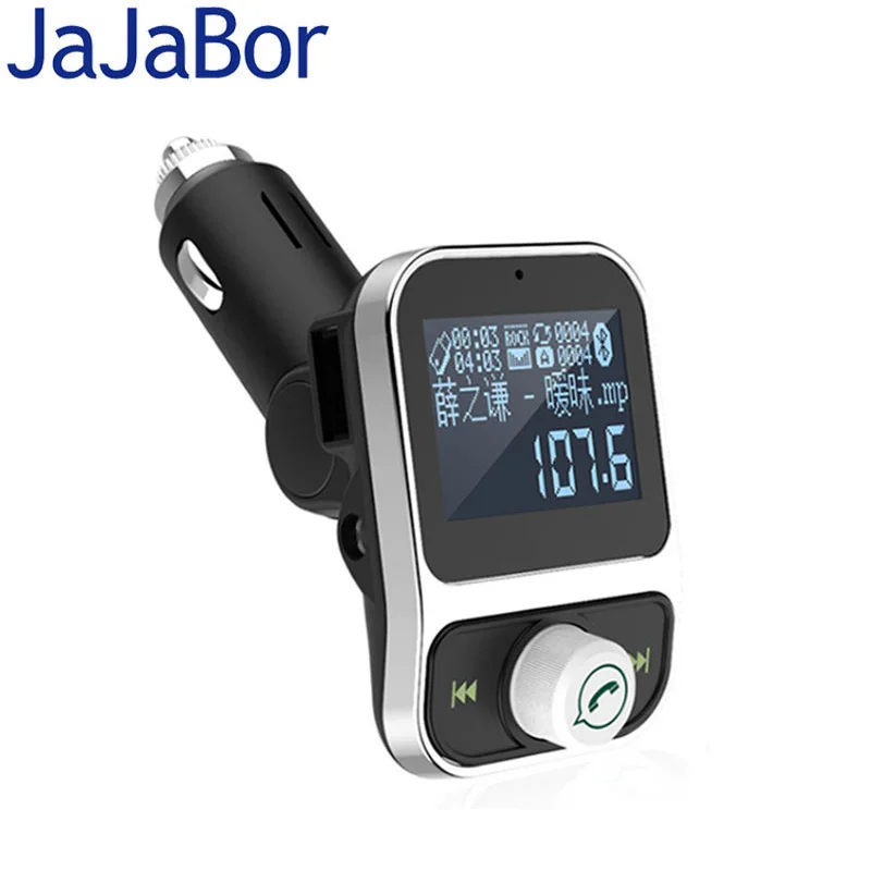 JaJaBor FM передатчик модулятор Bluetooth автомобильный комплект MP3 аудио музыкальный