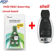 XHORSE VVDI Universal FBS3 Keyless Entry Smart Key 315Mhz /433Mhz Für Mercedes Benz FBS3 Mit Push Botton starten