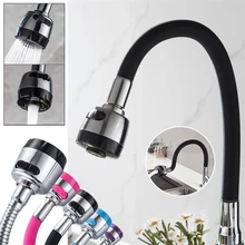 

Flexible Hose Silicone Tube Kitchen Faucet Accessories 360 Degree Water Tap Filter General Interface Adjustable Washing Tools
