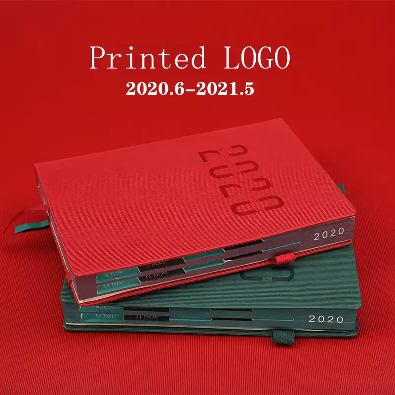 Customize A5 2020 2021 Planner Business Notebook Agenda Daily Monthly Plan Annual Calendar Portable Notes Organizer Stationery Notebooks Aliexpress