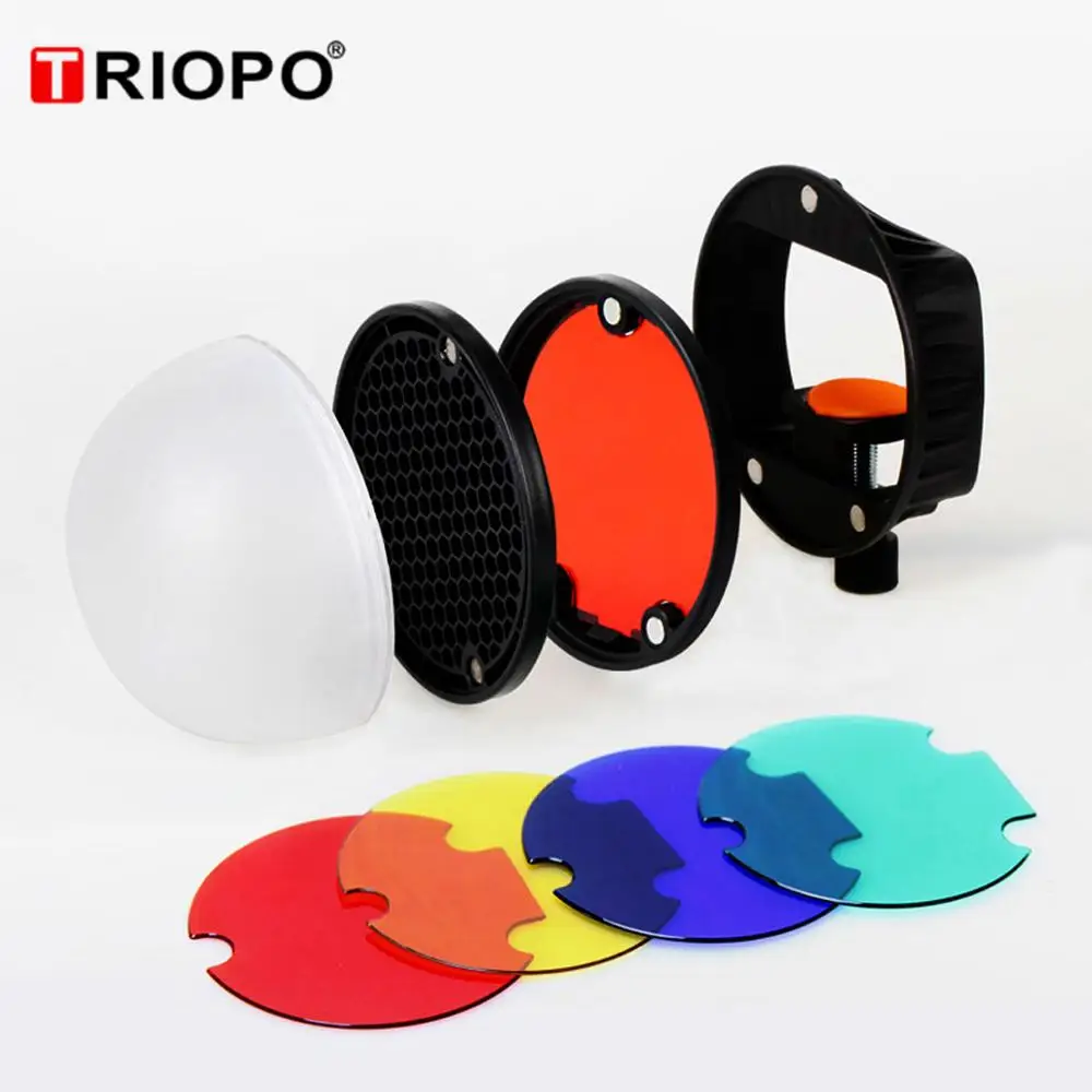 TRIOPO TR 07 MagDome цветной светоотражатель сот фотоаксессуары наборы для замены
