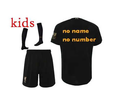 Детский комплект Liverpoolea jersey 19 20 M. SALAH FIRMINO MANE VIRGIL HENDERSON ROBERTSON KEITA / Детский комплект Футбольная Футболка - Цвет: kids