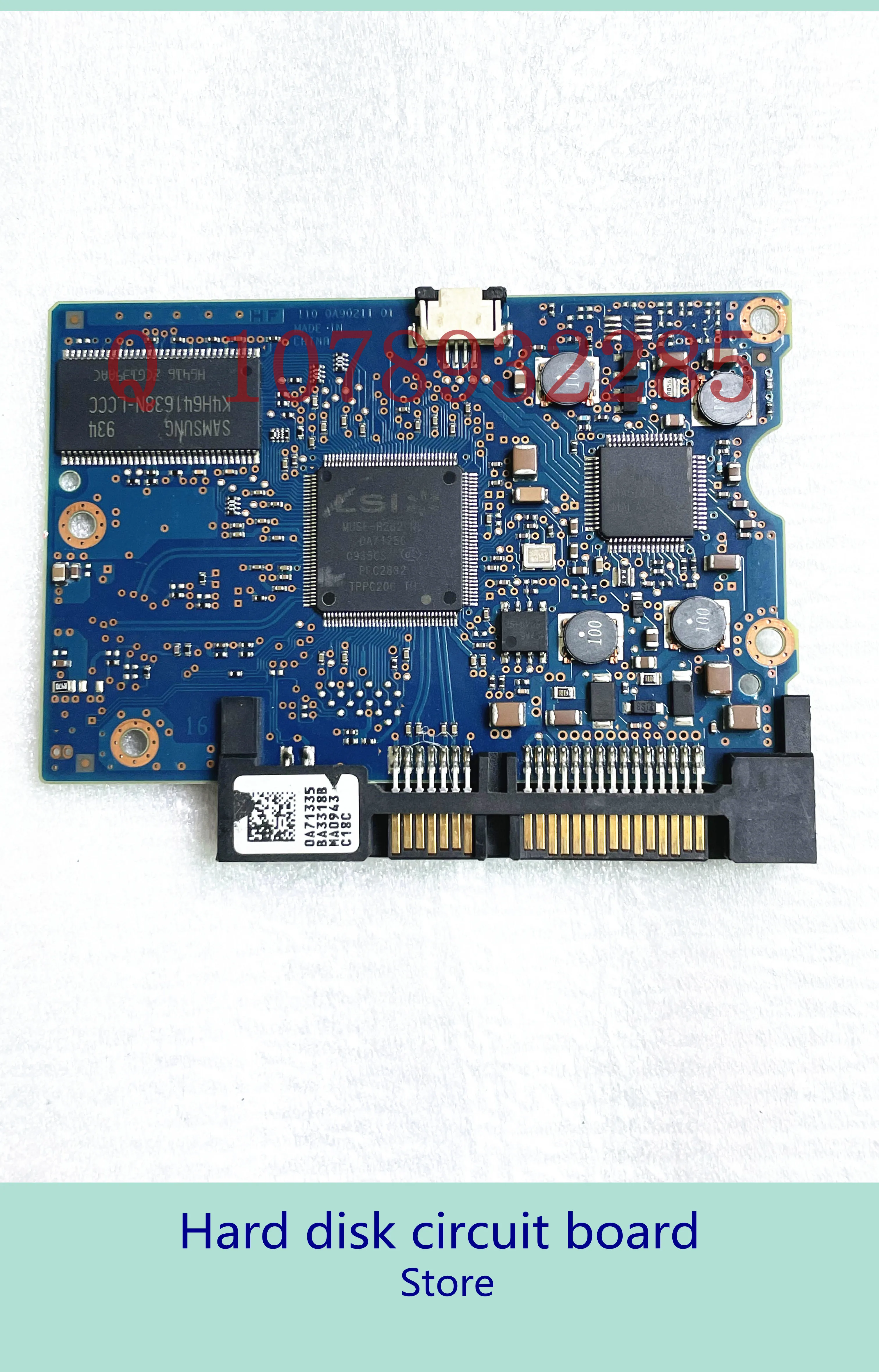 220 0A90211 01 110 Hitachi IBM печатная плата для настольного жесткого диска/белая этикетка: