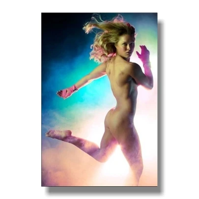 Сексуальные горячие девушки задница пива женщины алкоголя широкий огромный настенный Шелковый плакат 40x60 см - Цвет: Небесно-голубой