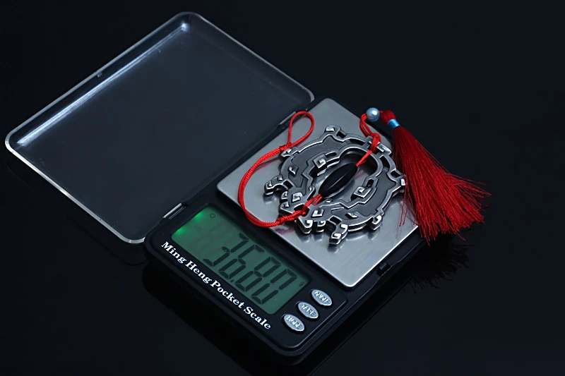 Mo Dao Zu Shi Weapon Model Wei WuXian Cosplay Props Yin Hu Fu Grandmaster of Demonic Cultivation Lan Wangji Accessories Amulet game cosplay props