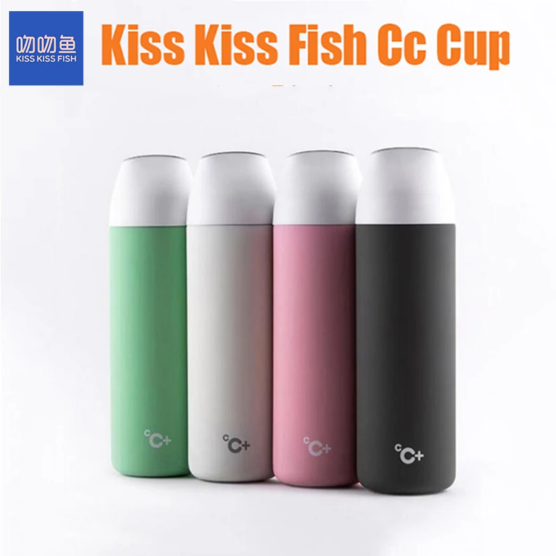Умная вакуумная изоляционная чашка Kiss Fish 3 фильтра OLED 525 мл|Смарт-гаджеты| |