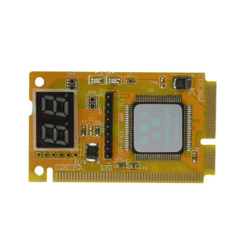Semoic Тетрадь диагностические карты 2-значный мини PCI/PCI-E LPC пост-анализатор тестер