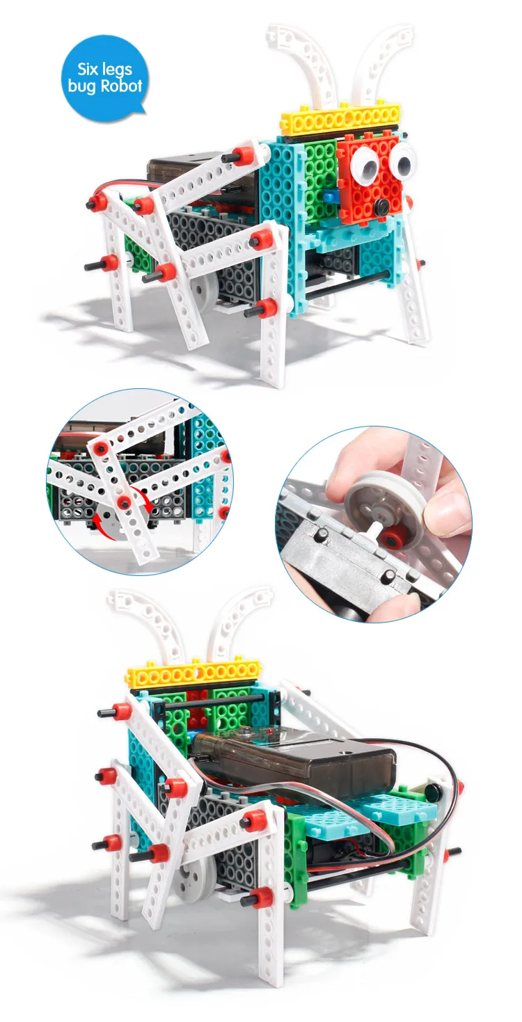 remote control building blocks tank kids toys educational