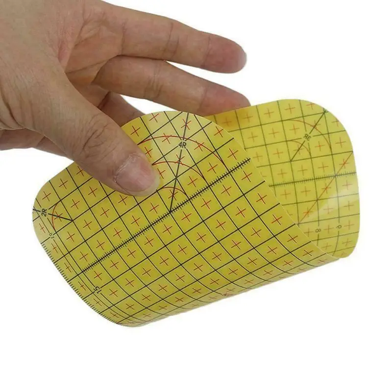 Regla de planchado de retazos, suministros de costura DIY, herramienta de medición, 62KB, envío directo