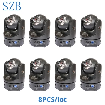 

LED Moving Head Beam Light 60W RGBW Colorful LED Lyre for DMX DJ Party Event Light 8pcs/lot/SZB-MH60C
