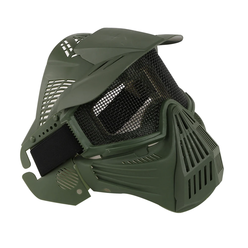 

High Strength Tactical Lens Mask Full Face Breathable CS Hunting Military Army Airsoft Protection Masks Paintball Tactical Mask