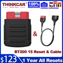 

THINKCAR MUCAR BT200 OBD2 Full System Scanner Lifetime Free OBD2 Diagnostic Tool 15 Reset 1 Year Free Code Reader PK Thinkdiag