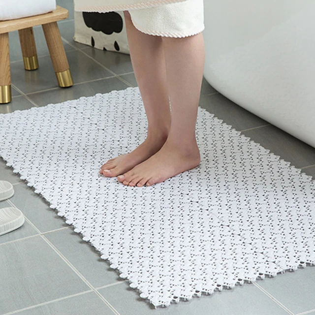 30x30cm 1pcs Bathroom Carpet Plastic Bath Anti Slip Mat Household Bathroom  Shower Mats Toilet Mats Washing Machine Pad