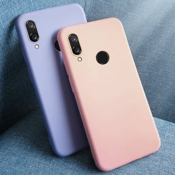 

Case For Honor 10 Lite Soft TPU Candy Color Covers Liquid Silicone Cases For Huawei Honor 20i 10i 8 9 10 20 Pro Lite Case Coque