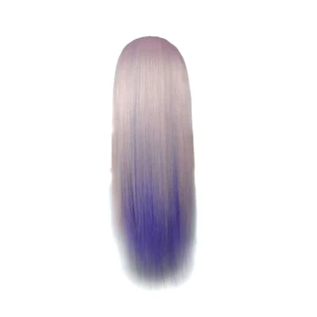 

High-Temperature Fiber Long Hair Hairdressing Training Head Model for Salon Modeling Hair Woven Comprehensive Training Doll
