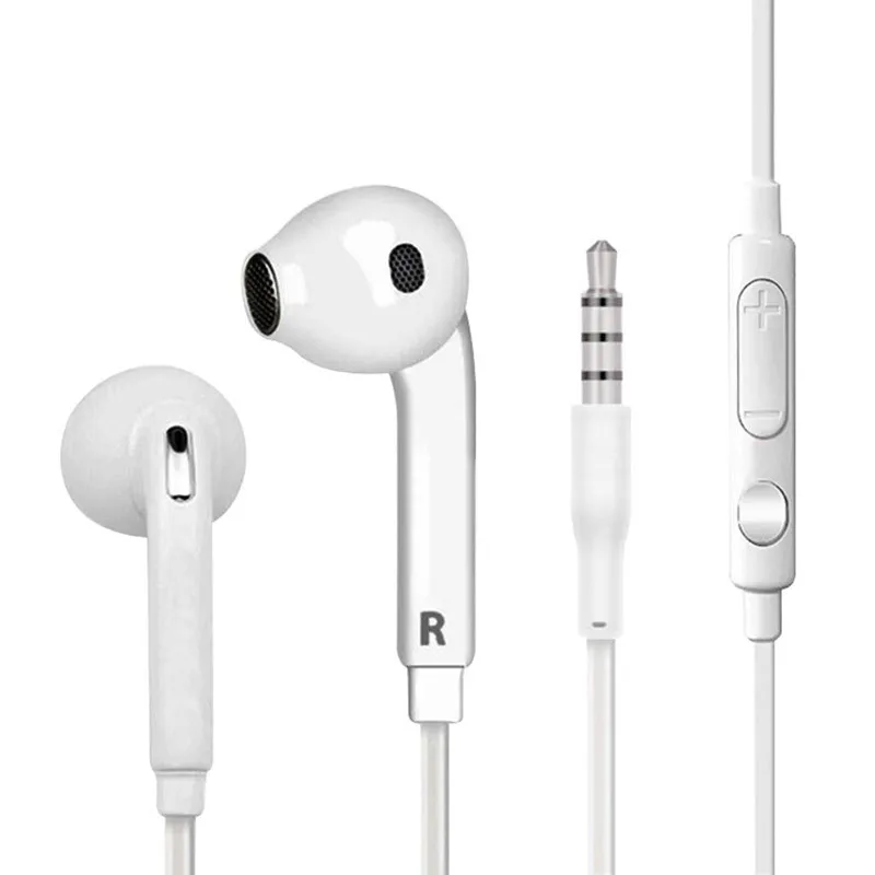 

Universal 3.5mm In-Ear Headphones Hands Free earphone cable control Headphone with Mic Bass Stereo earplug For iPhone Xiaomi