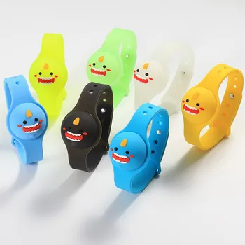 

5PC adult children unisex Liquid Wristband Hand Dispenser Handwash Gel With Whole Sanitizing anime браслет браслеты аниме Q4